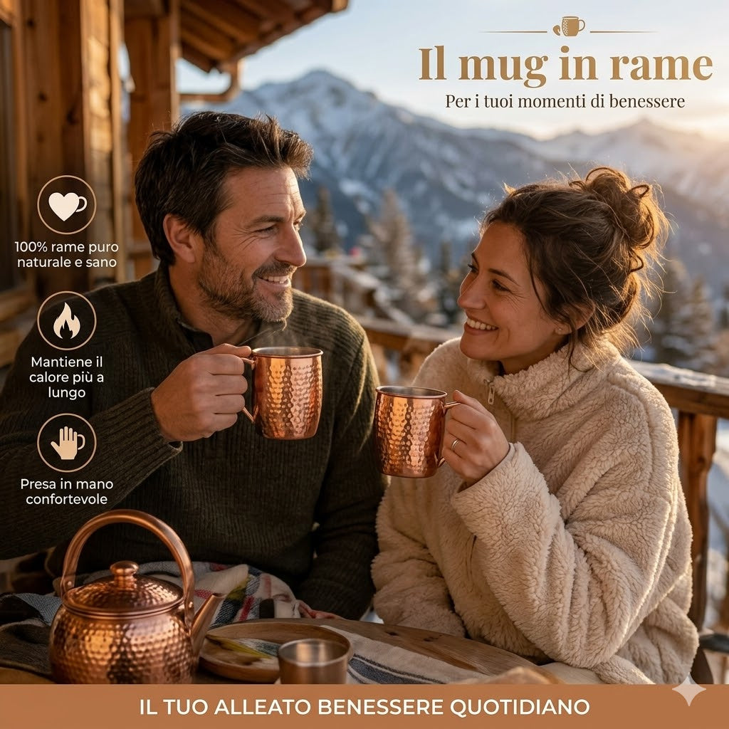 Mug in Rame Martellato Senivya