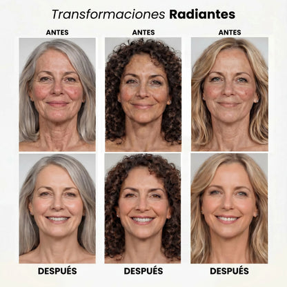 Transformaciones radiantes: antes y despues