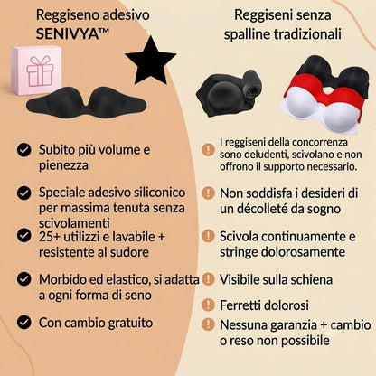 Reggiseno Adesivo Push-up Invisibile™
