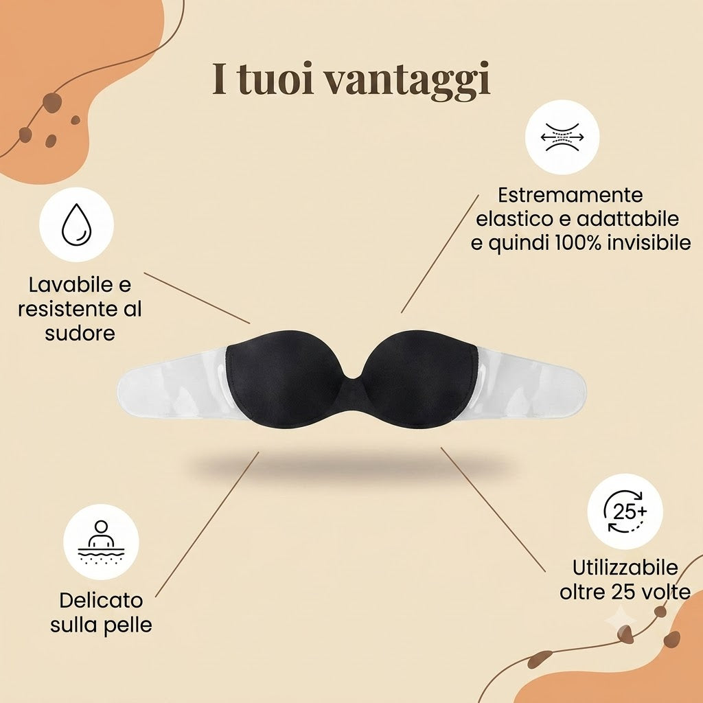 Reggiseno Adesivo Push-up Invisibile™