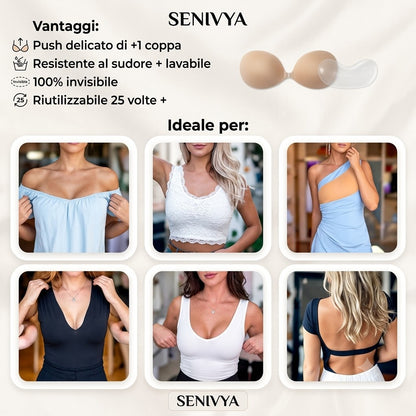 Reggiseno Adesivo Push-up Invisibile™