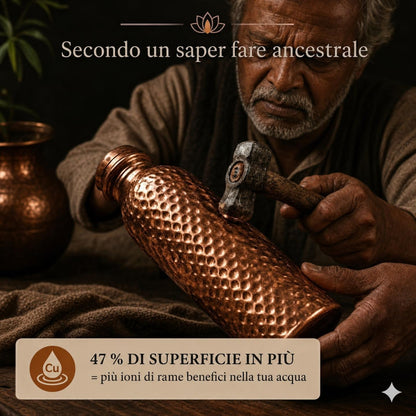 Borraccia in Rame – Senivya | Acqua Purificata Naturalmente, Senza Plastica