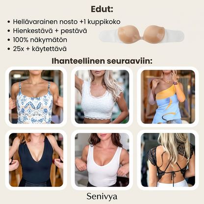 Näkymätön push-up -liimarintaliivi™