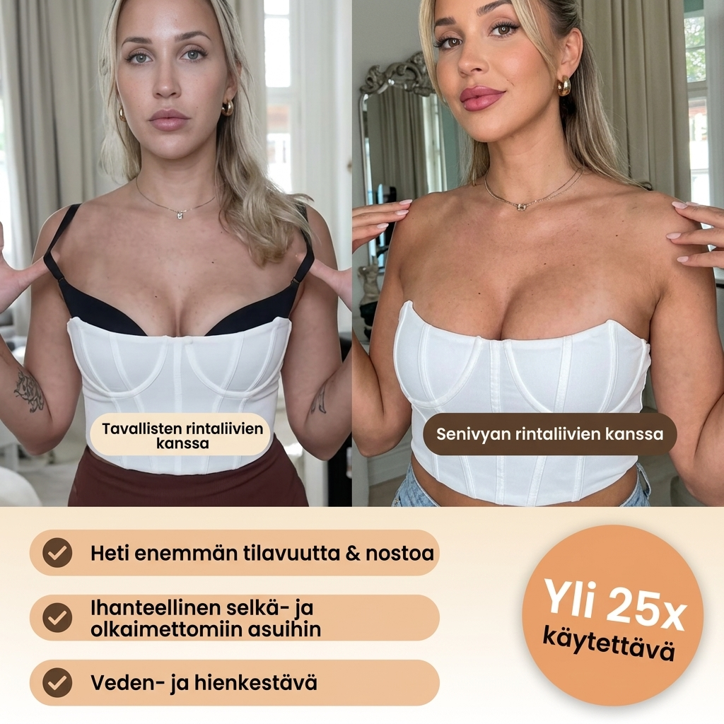 Näkymätön push-up -liimarintaliivi™